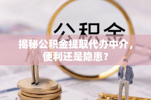 宣州揭秘公积金提取代办中介，便利还是隐患？