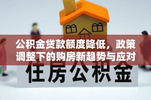 宣州公积金贷款额度降低，政策调整下的购房新趋势与应对策略
