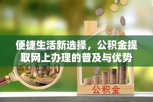 宣州便捷生活新选择，公积金提取网上办理的普及与优势