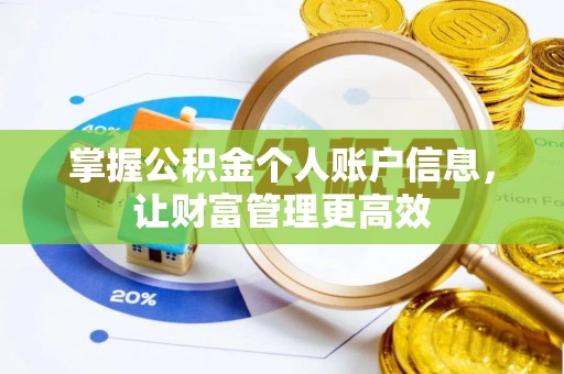 宣州掌握公积金个人账户信息，让财富管理更高效