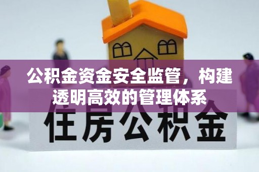 宣州公积金资金安全监管，构建透明高效的管理体系