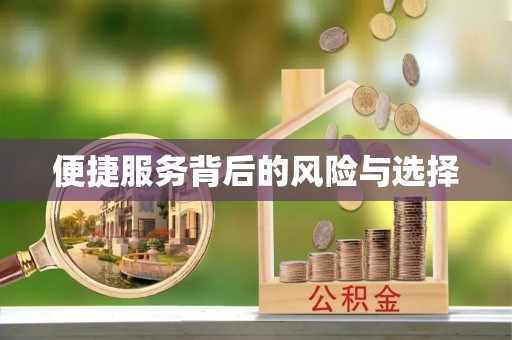 宣州便捷服务背后的风险与选择