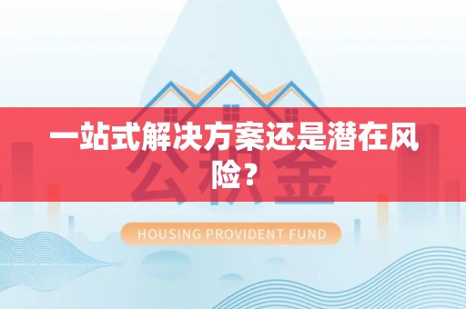 宣州一站式解决方案还是潜在风险？